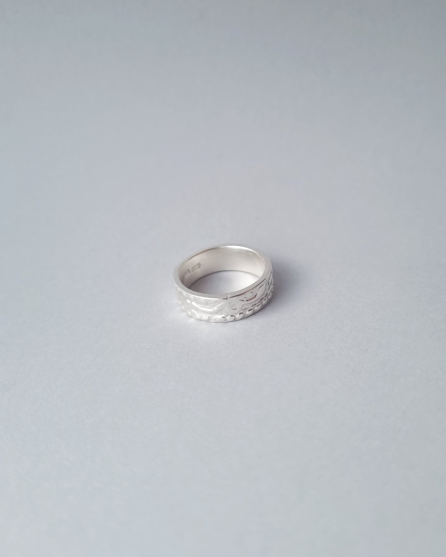 SERPENT Silver Ring, size 50