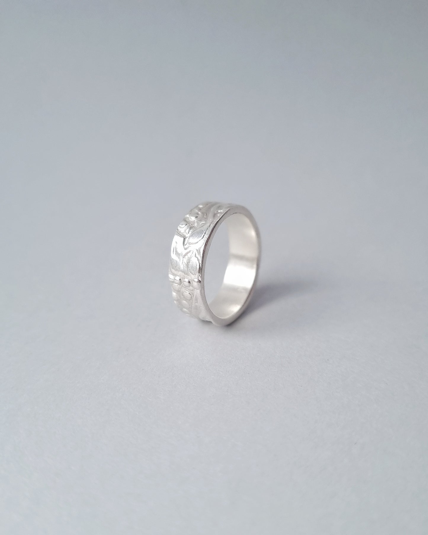SERPENT Silver Ring, size 50