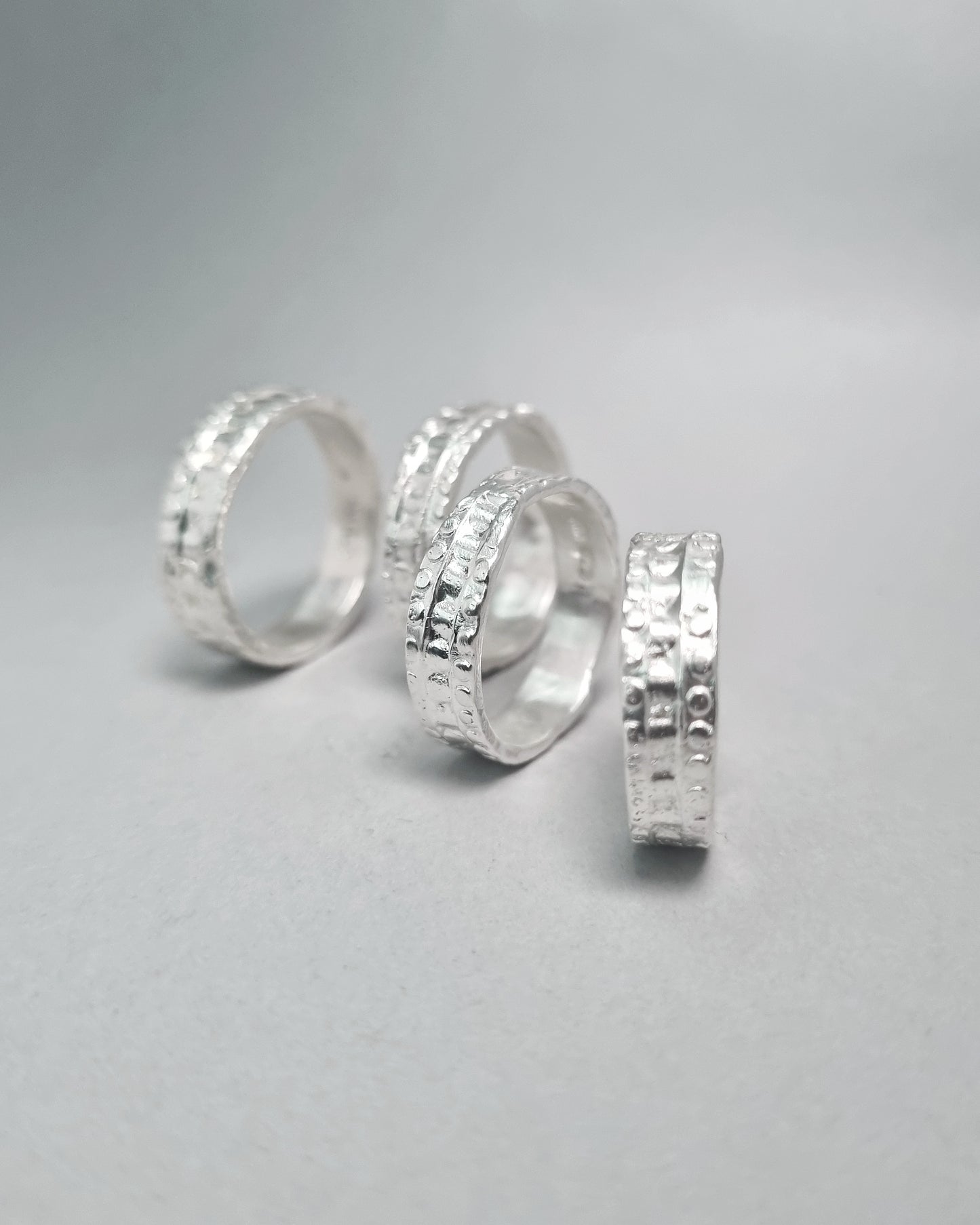 ALICE Rugged Silver Ring