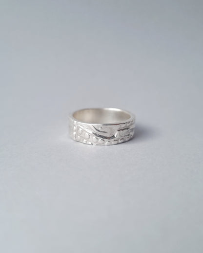 SERPENT Silver Ring, size 50