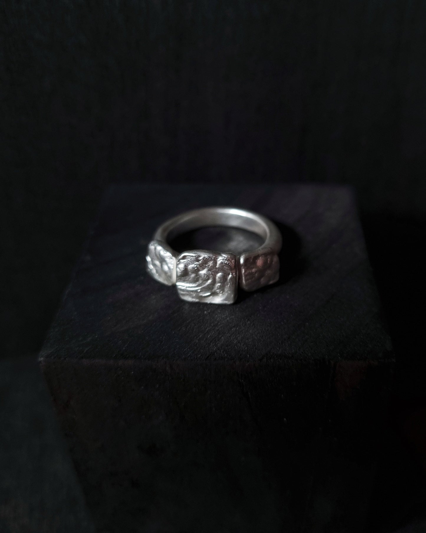 FRAME Silver Ring, size 53
